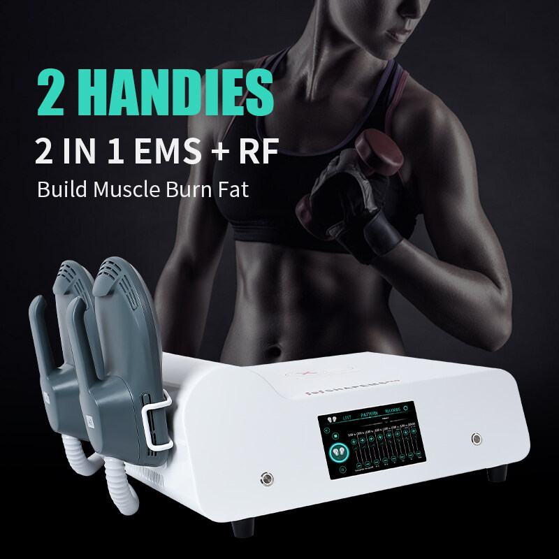 Portable emsculpt machine with RF; EMS muscle stimulation machine; emslim neo rf machine