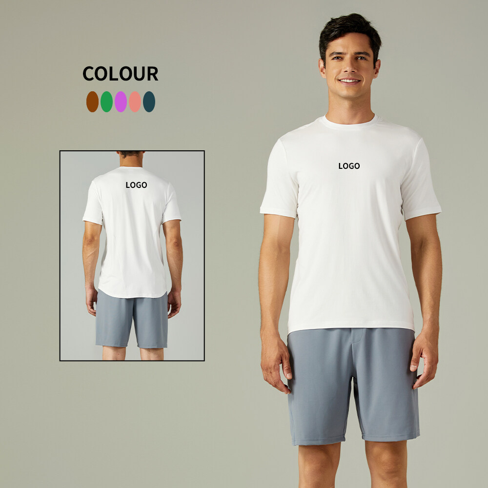 Men's Basic T-shirt Custom Logo Custom Color