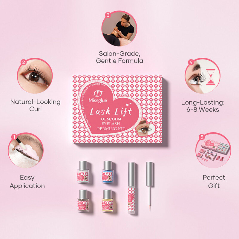 LASH LIFT KIT Groothandel, wimperliftbenodigdheden, professionele wimperliftkit, private label Lash Lift Kits, leveranciers van de wimperlift, groothandel waggelijnen liftkits