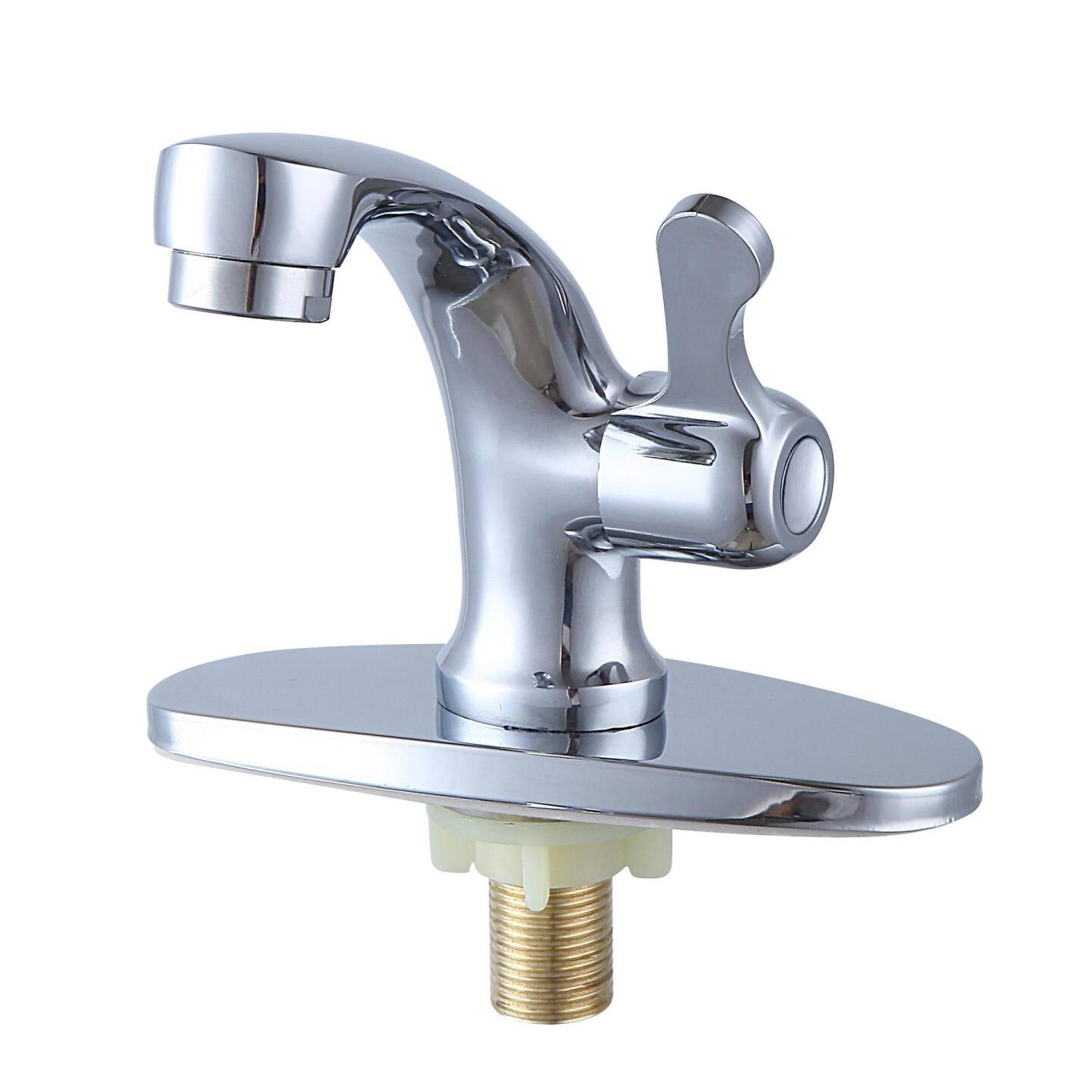 5592 side open single cold basin faucet electroplating toilet washbasin table basin laundry pool single hole faucet