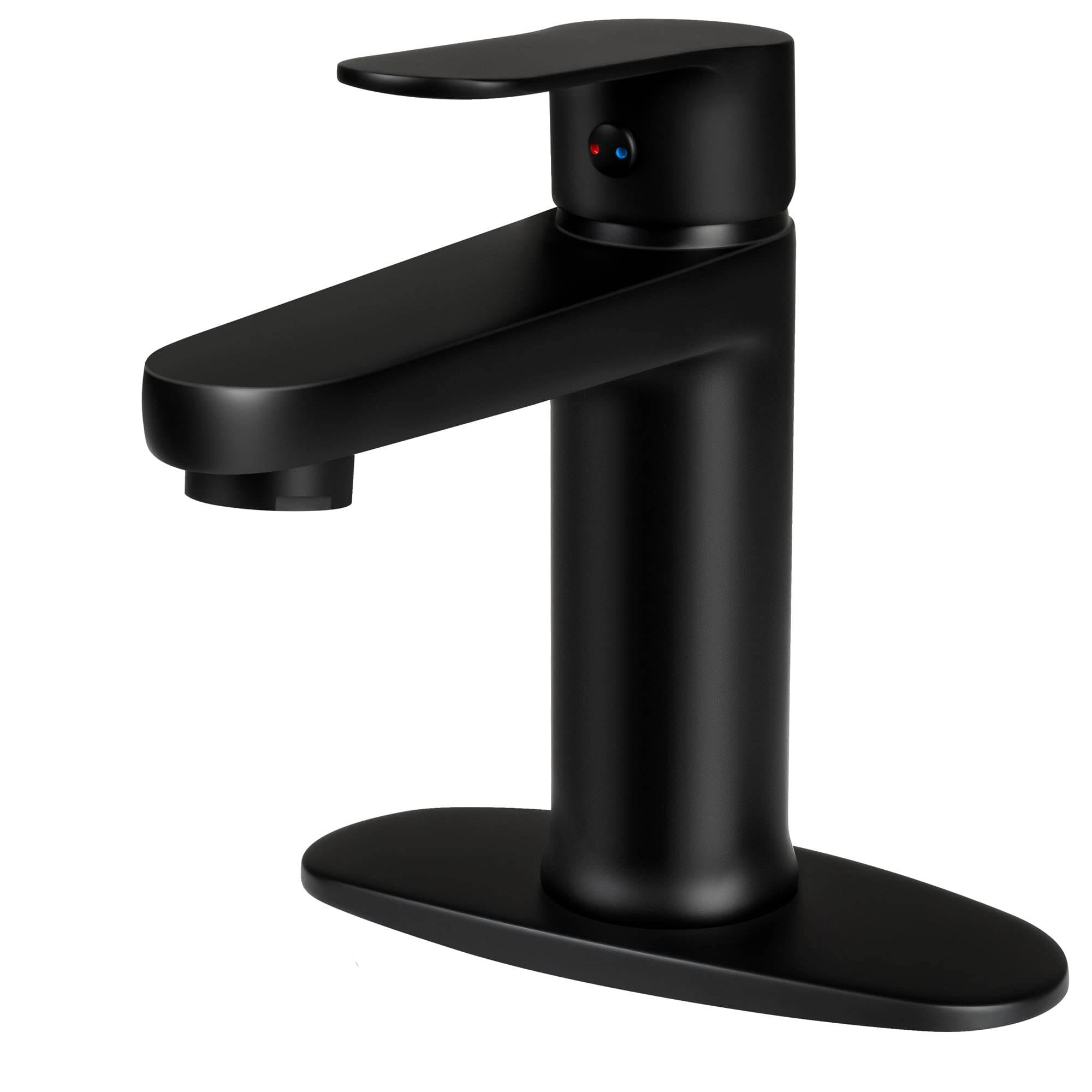 5678 Yuan Jia single hole black basin cold and hot water faucet bathroom toilet basin household faucet