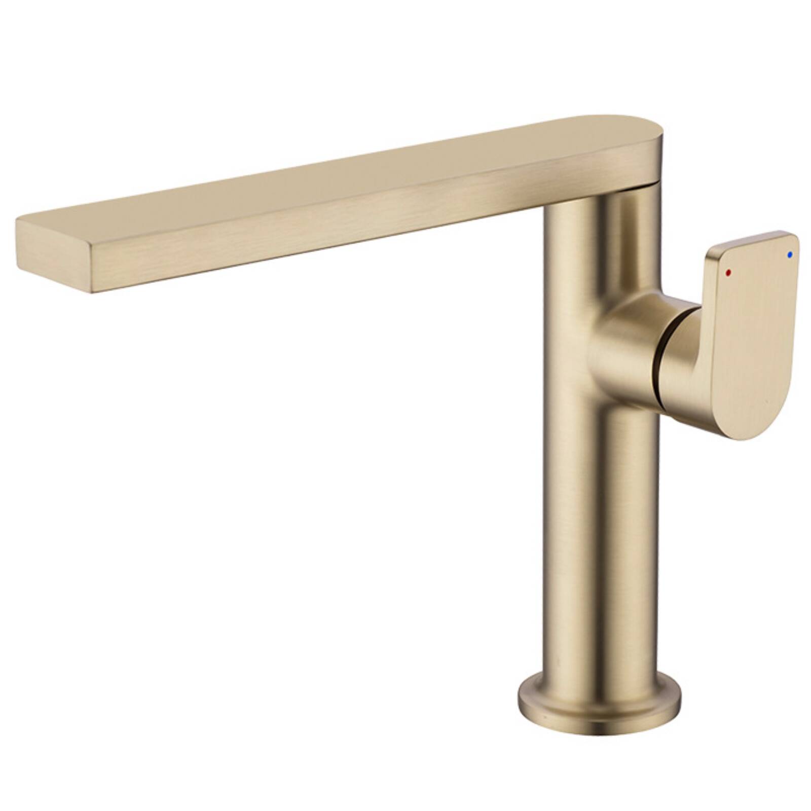 5692 LJ67030 West single hole drawing gold hot and cold washbasin faucet rotating washbasin toilet