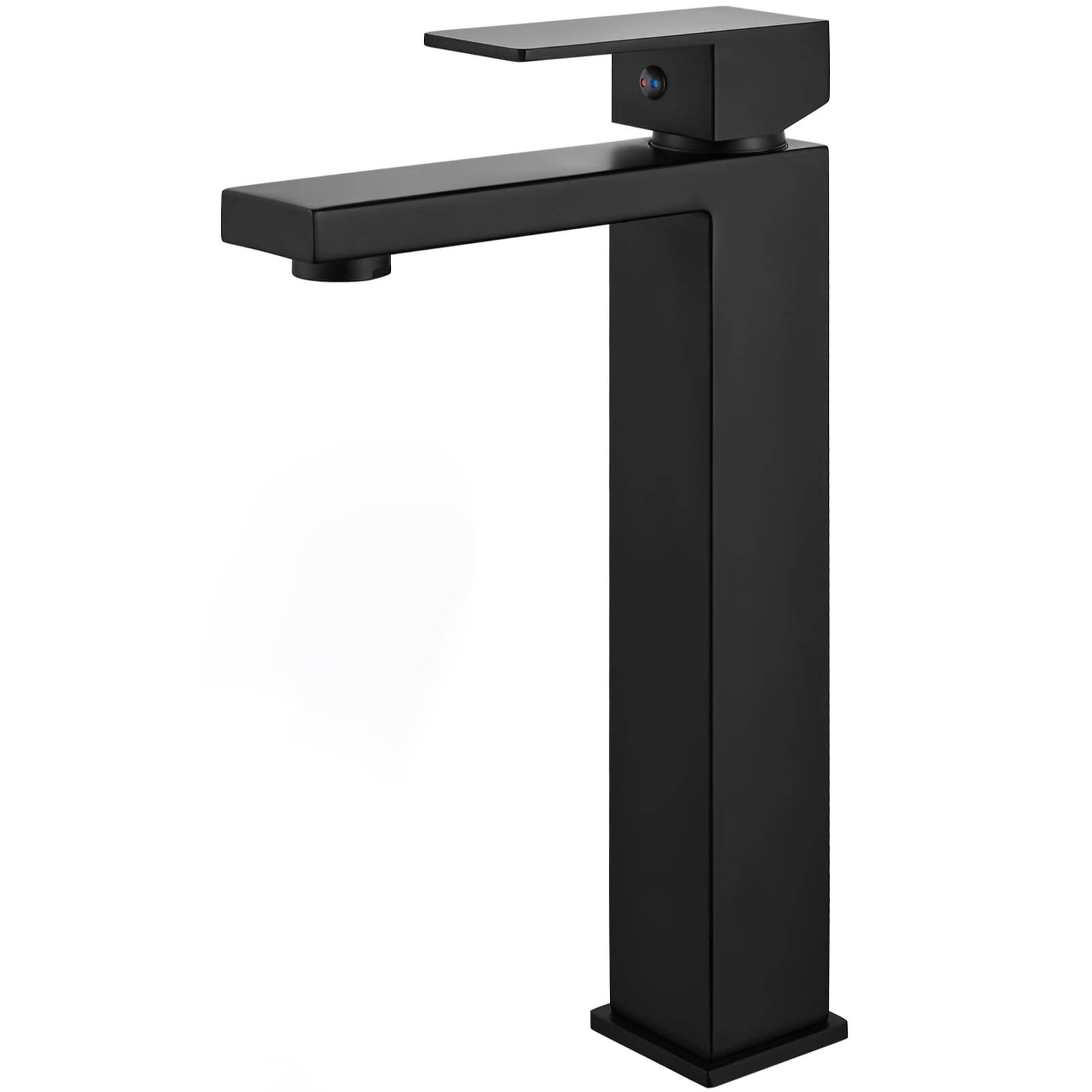 5717 Square single hole faucet basin faucet height - black