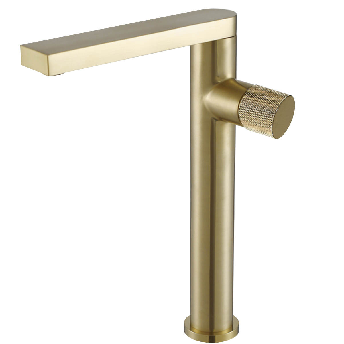 5713 Turn the single hole hot and cold basin faucet higher - gold