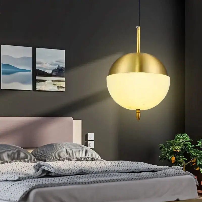 Alabaster Modern Pendant Lights For Bedroom