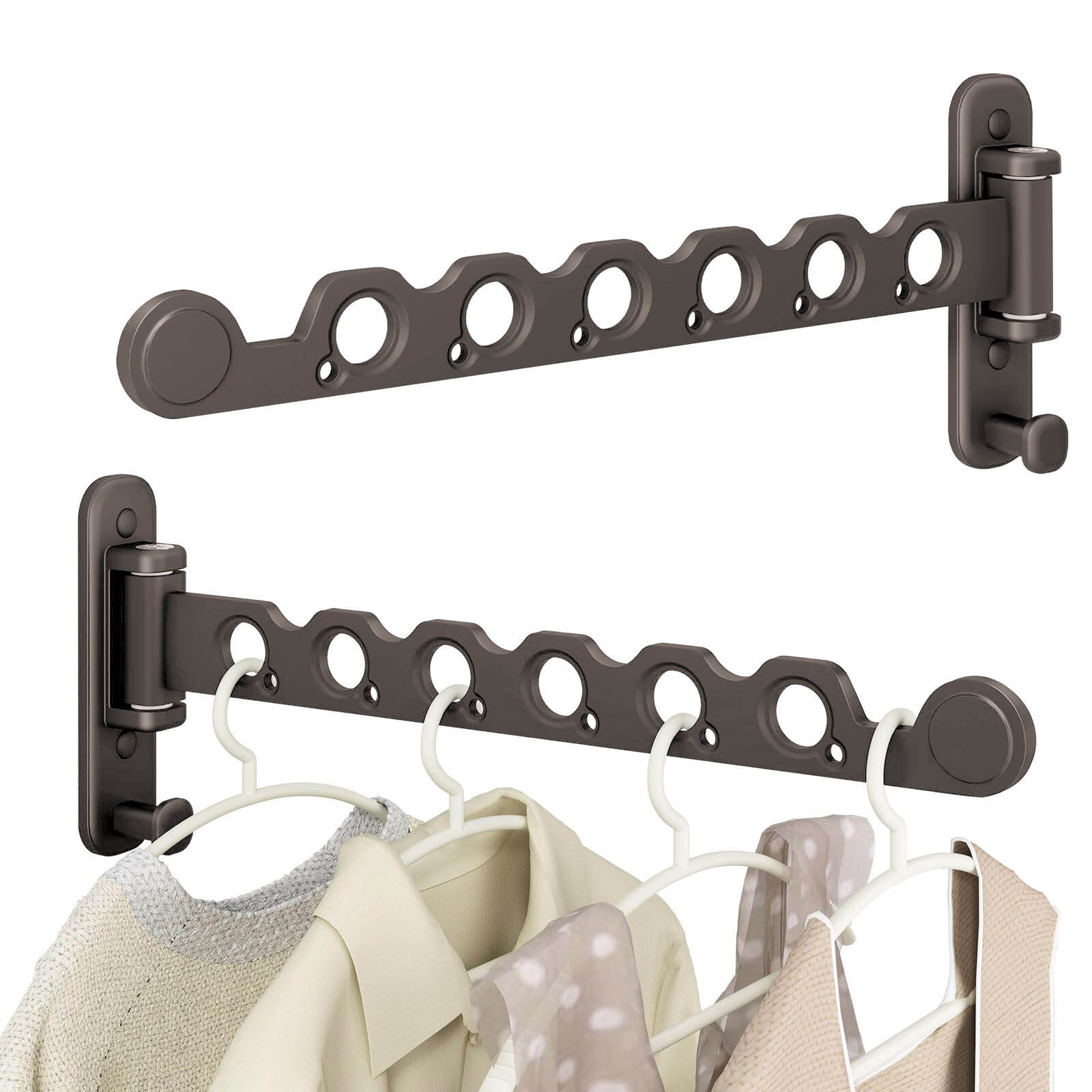 5471 drying rack around grey adjustable