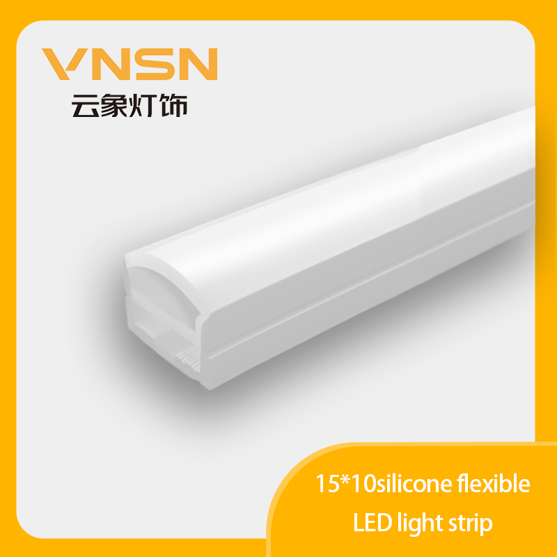 Silicone LED light strip model 15x10