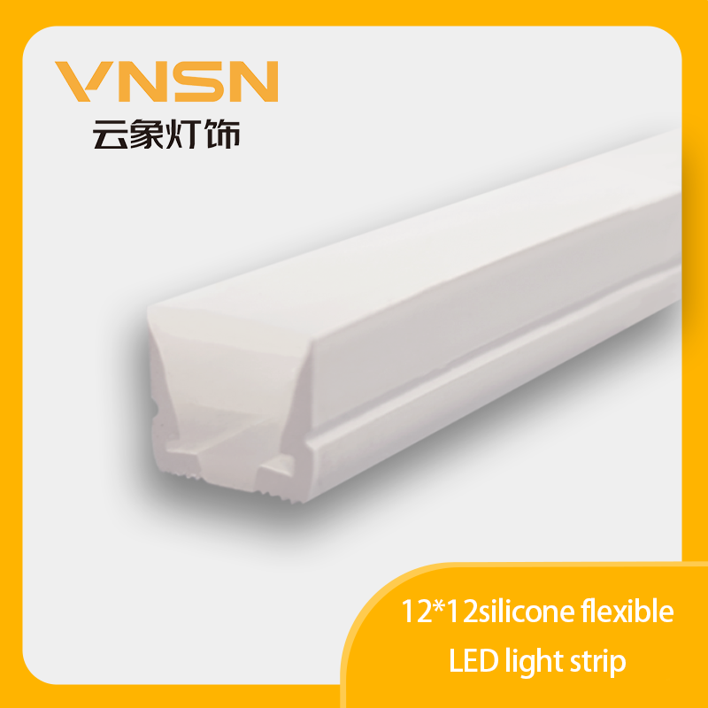 Silicone LED light strip model 12x12