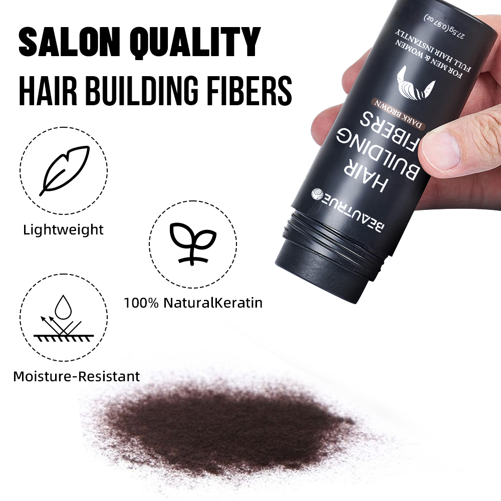 Hair Building Fibers;Hair Thicker Spray;Hair Full In Spray;Instantly Thicker Hair