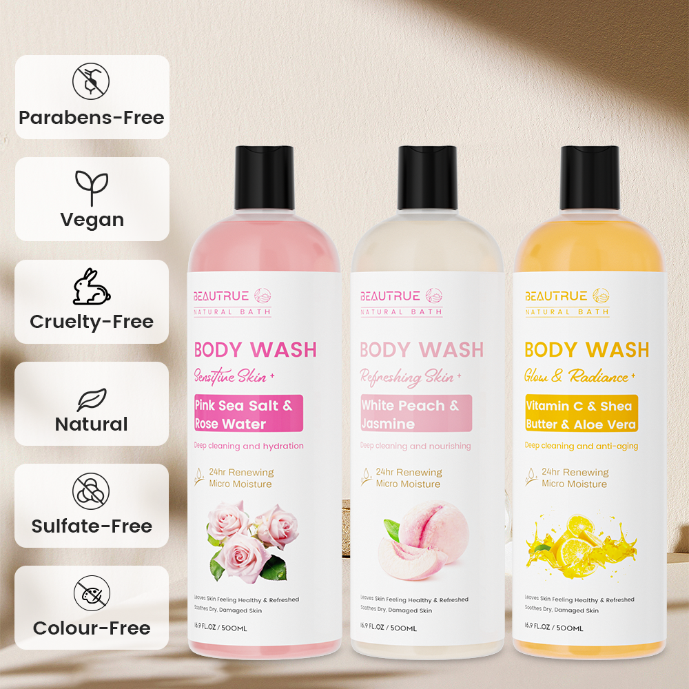 Body Wash;shower gel;body shower gel;Moisturizing Body Wash