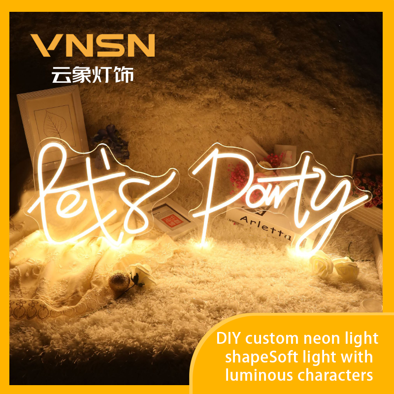 DIY Custom Neon Light - ShapeSoft Light with Luminous Characters