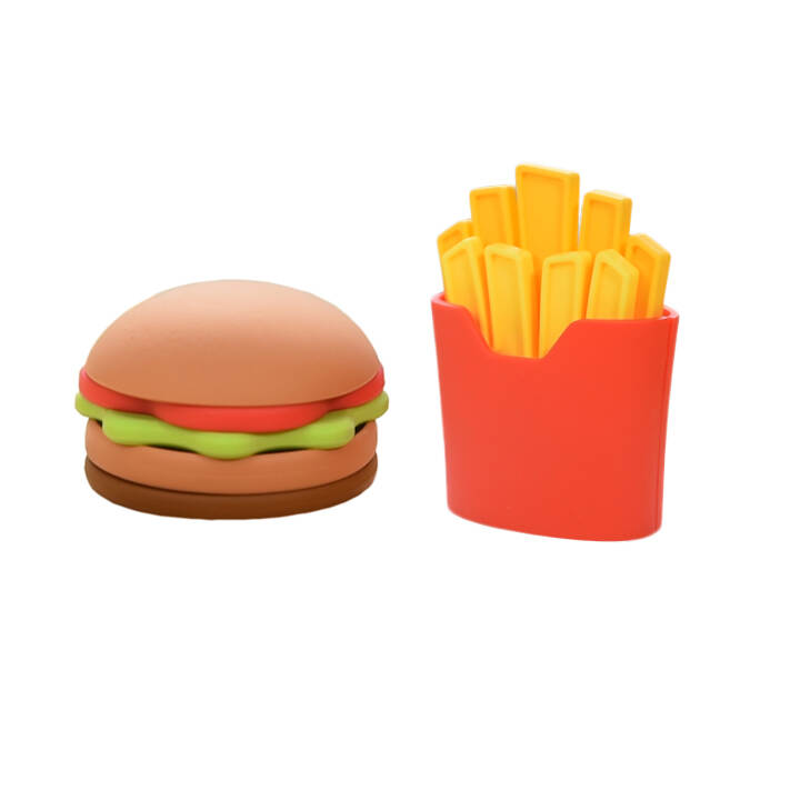 Silicone chips french fries stacking blocks