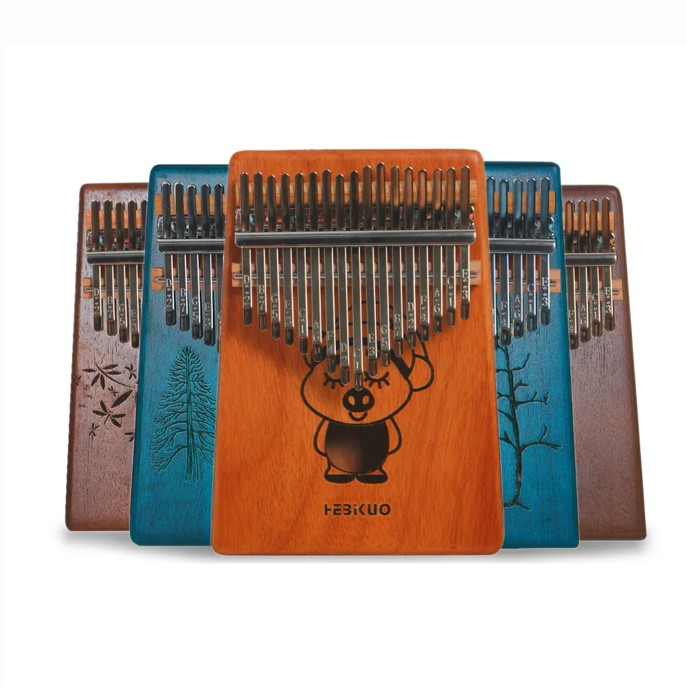 17 key kalimba polegar piano kalimba para crianças instrumentos musicais de brinquedo