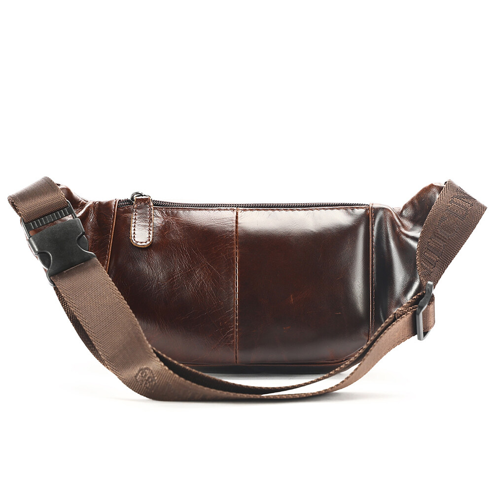 leather chest bags