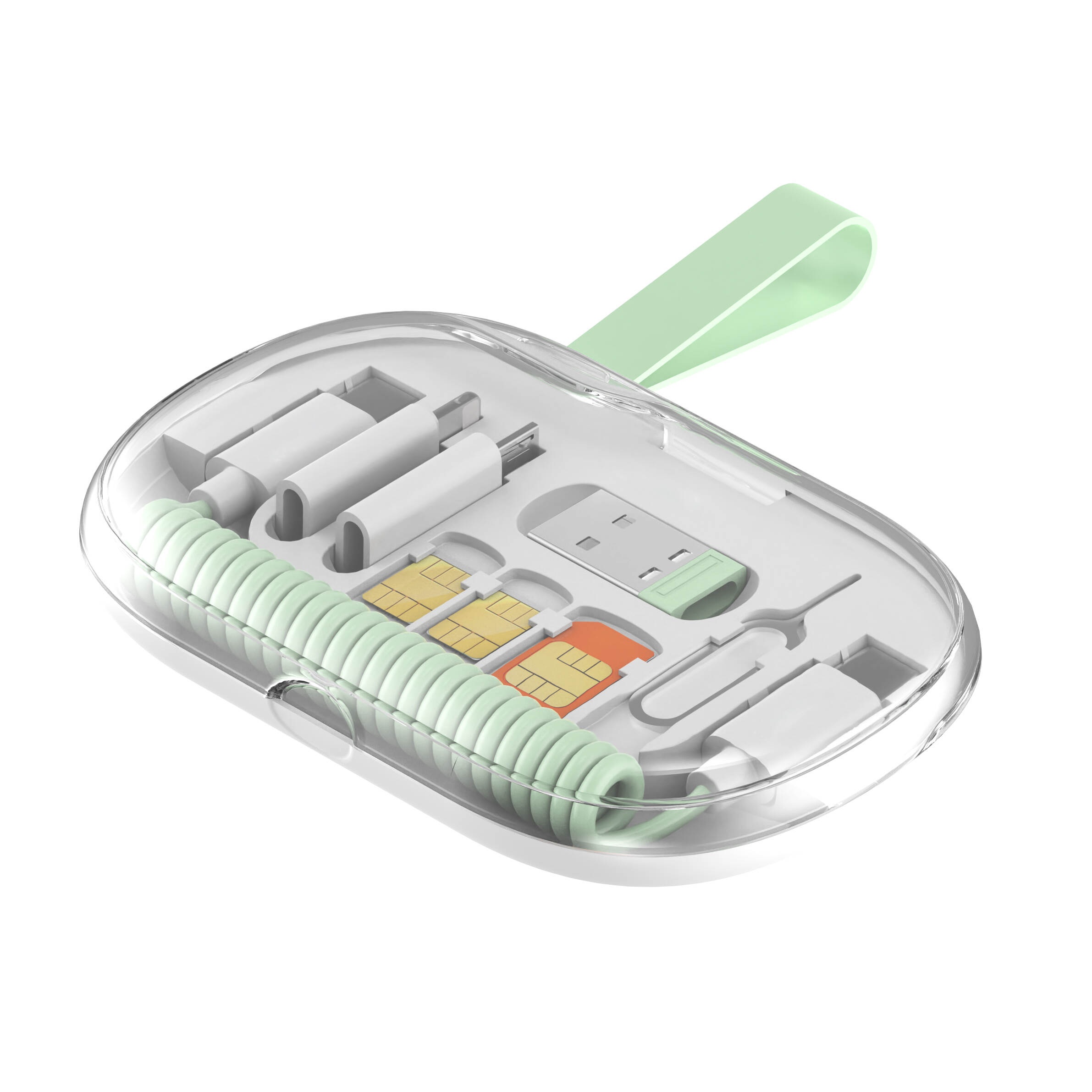 JCX-TB001 Miulti-functional multi-in one digital storage box