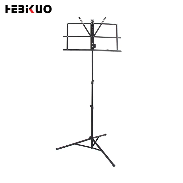 Wholesale collapsible metal sheet music stand for guitar piano practice performance