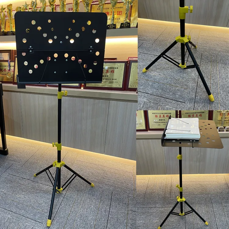 Partido de la música universal, soportes de música a la venta, stand de música plegable, soporte musical para partituras