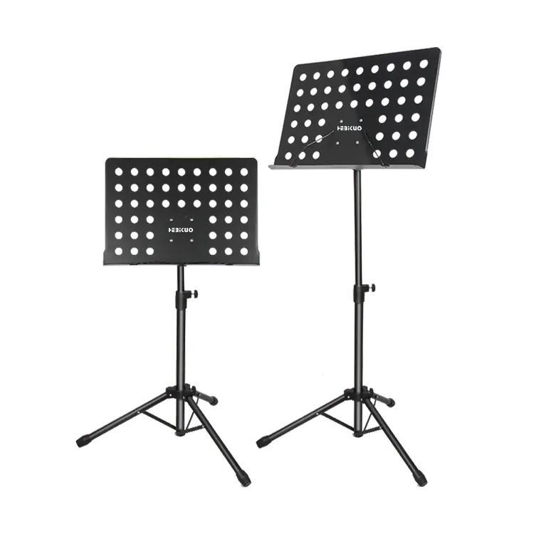 Stand de música plegable, soporte musical para partituras, stand de partitura