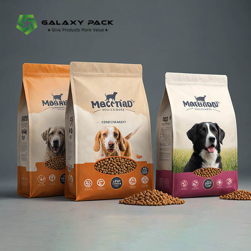 Recyclable Plastic Dog Food Packaging Pouches