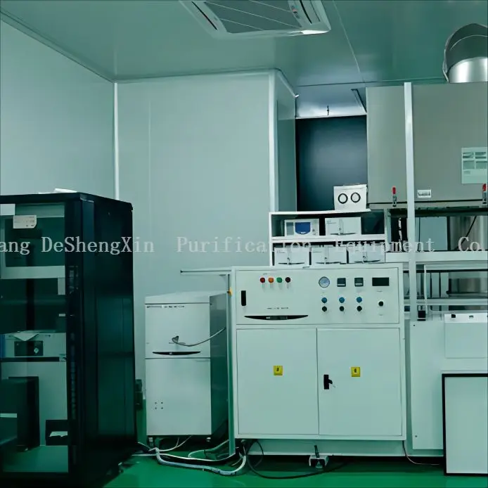 Deshengxin FFU (Fan Filter Unit) Chemical Filters  Production Introduction