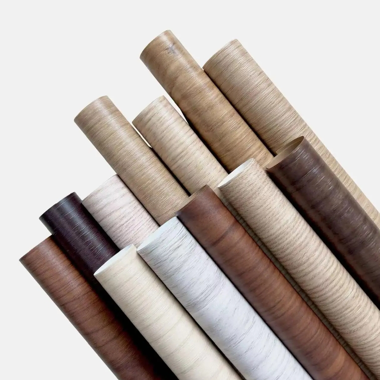 New Color Super Matt Wooden Texture Door Lamination Film Laminating PVC Film Roll Wood PVC Foil