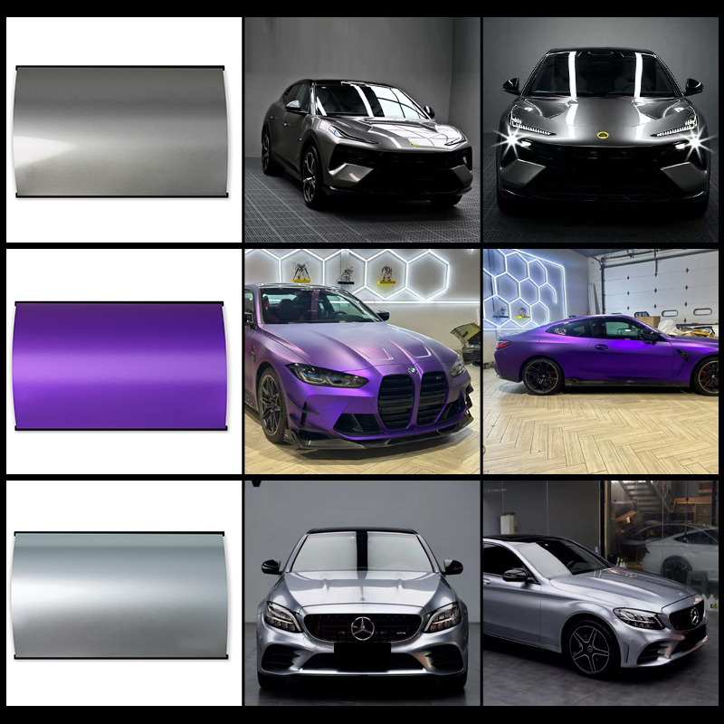 Factory Wholesale Custom Vinyl Wrap Rolls for Car Body Wrap Vinyl PET PVC Super Glossy Car Film