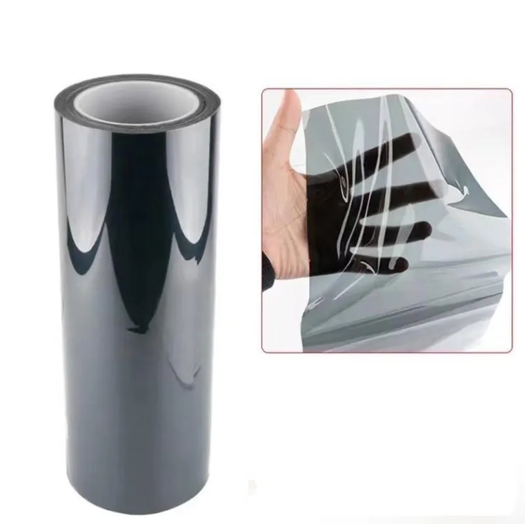 Car Color-changing Headlight Film Hot-Selling White to Purple Vehicle Headlight Film TPU Lamp Protection Film