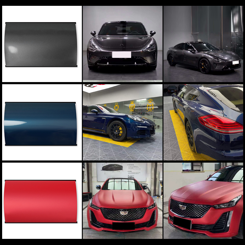 PB Series High Quality Car Vinyl Wrap Film 1.52x18m Self Adhesive Wrap Car Vinyl PPF Car Protection Film