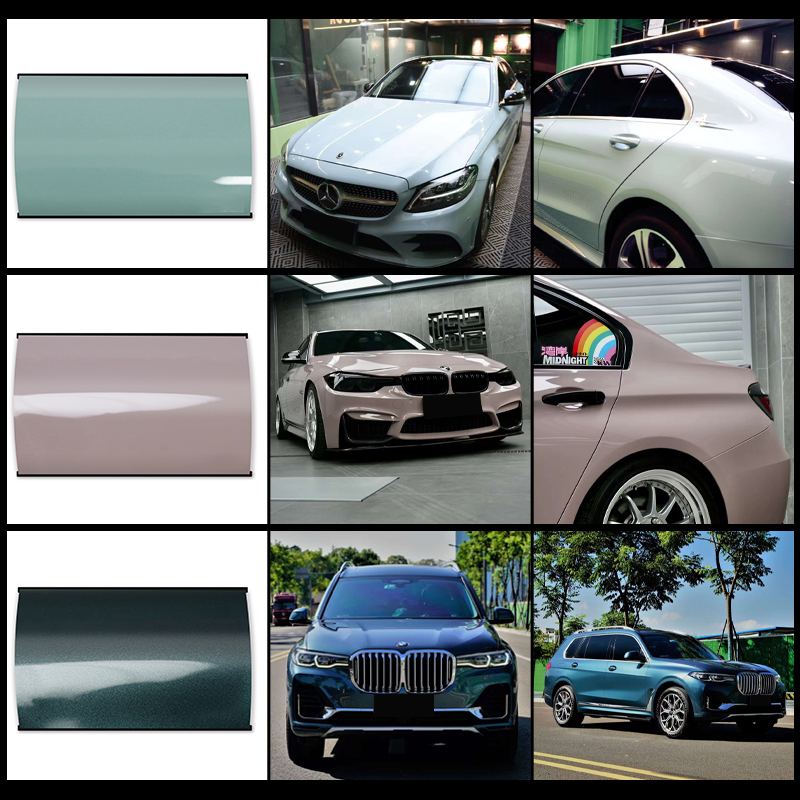 PB Series PVC PET Car Wrap Color Film Color-Changing Body Position Anti-Scratch PPF Paint Protection Film