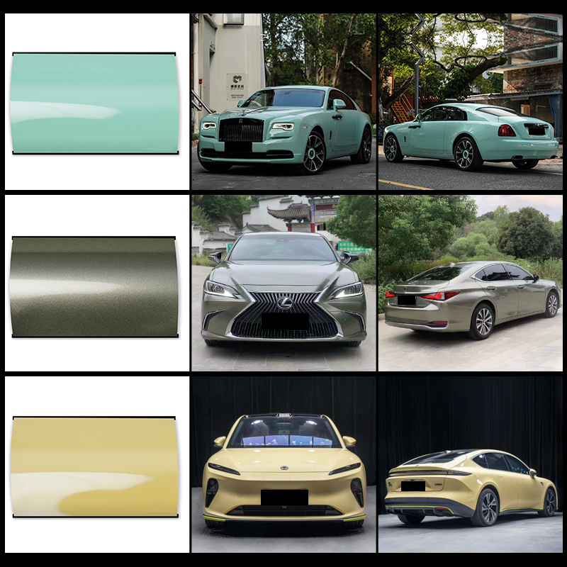 PB Series PVC PET Car Wrap Color Film Color-Changing Body Position Anti-Scratch PPF Paint Protection Film