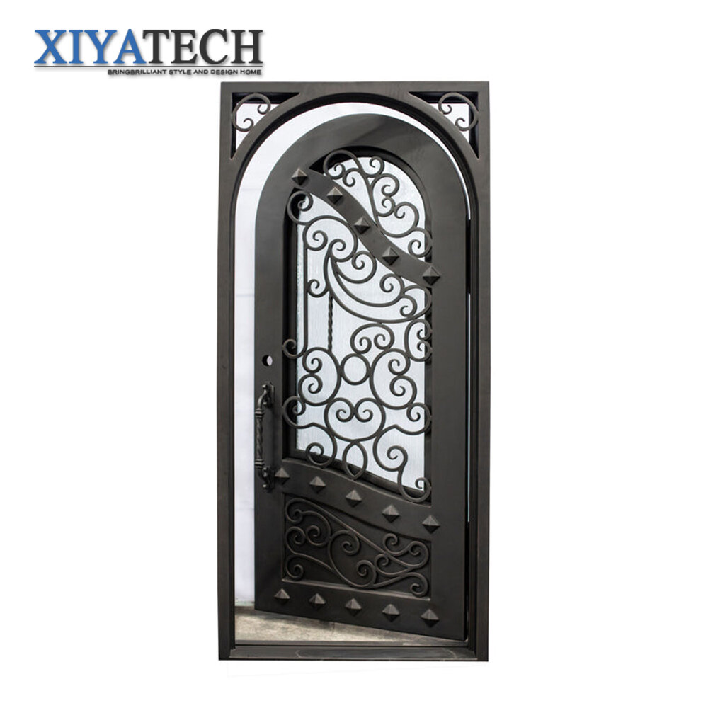 Wrought iron door