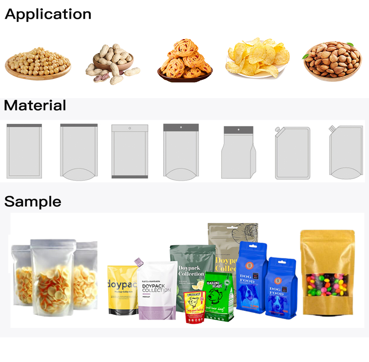 small pouch packing machine manufacturer
