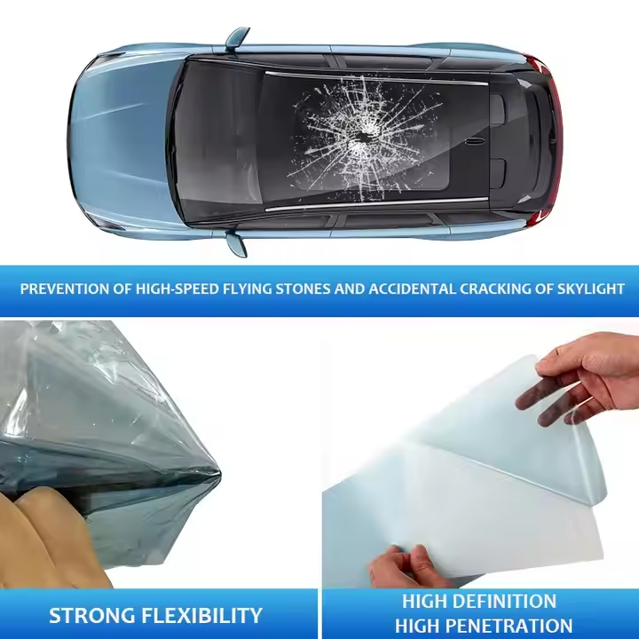 Genuine quality TPU-Sunroof Film PPF from OMAR Source Film Factory with CE&ROHS