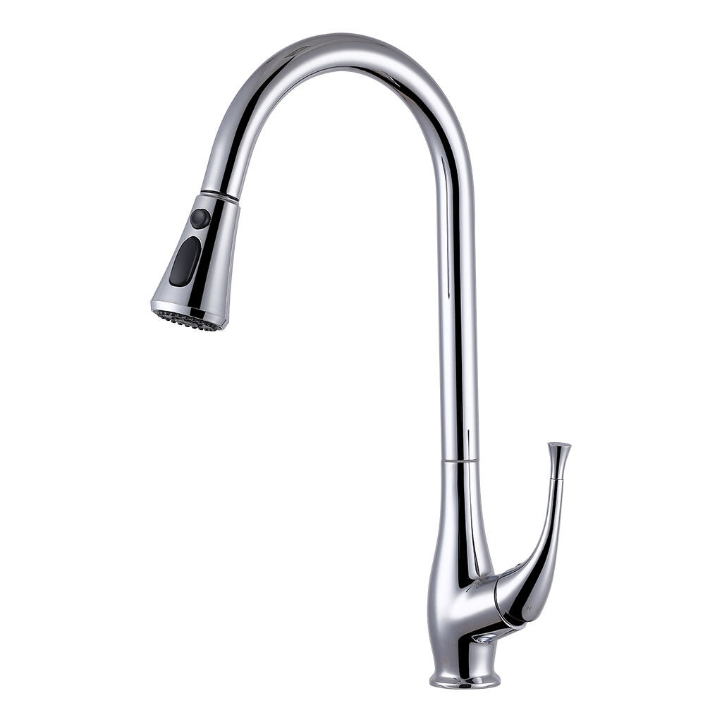 Top sale kitchen brass material kitchen faucet.-931042CP.W