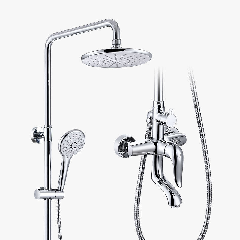Good price brass material bathroom shower column set-035008CP