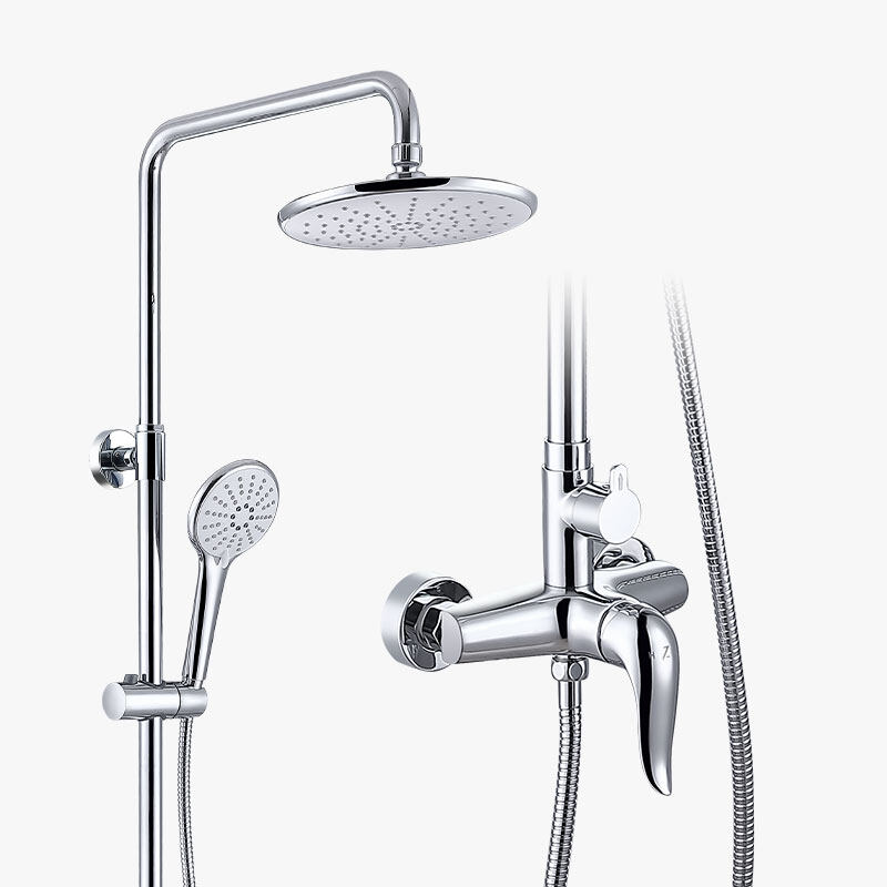 Top sale bathroom use brass material bathroom shower column set-035007CP
