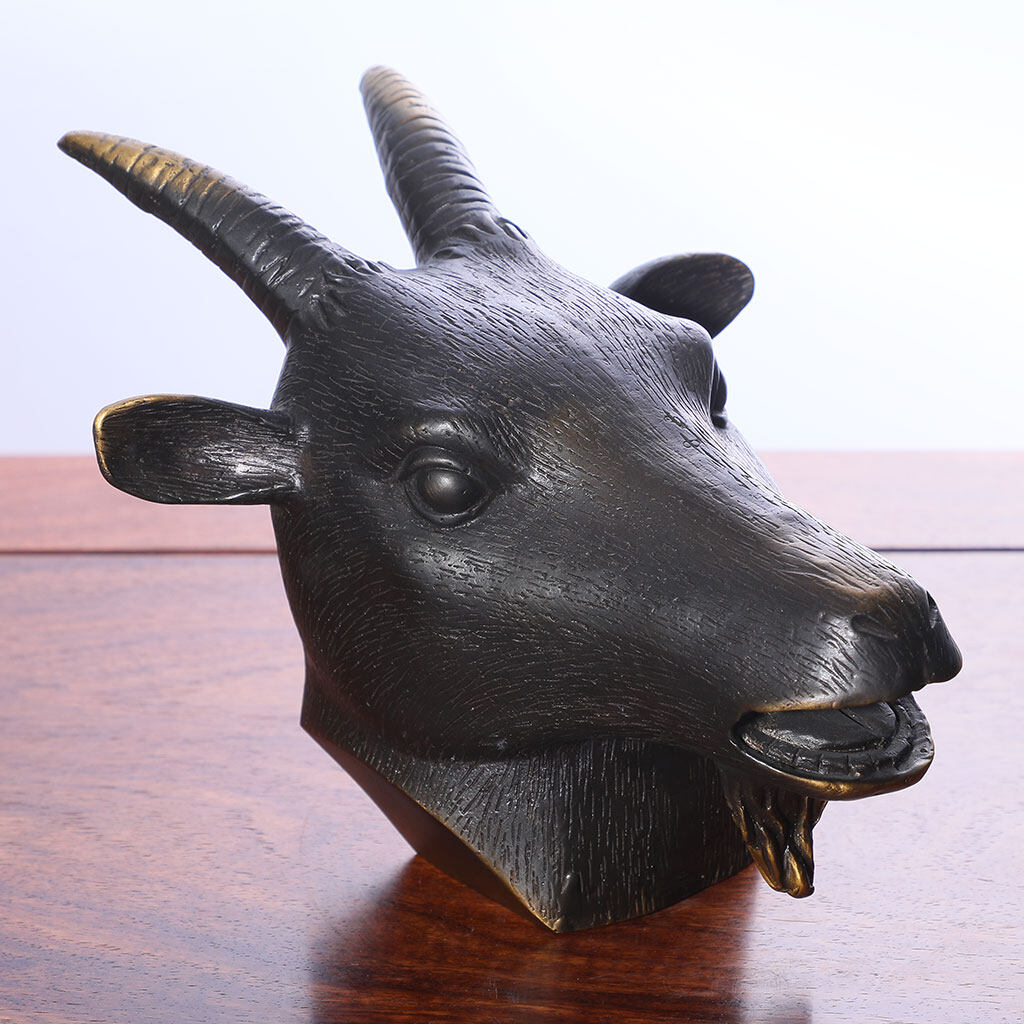 Chinese Zodiac Animal Head-Goat