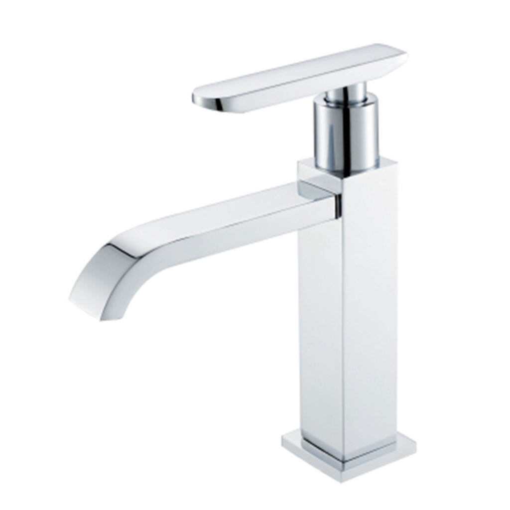 Single old bathroom brass chrome basin faucet-986001CP
