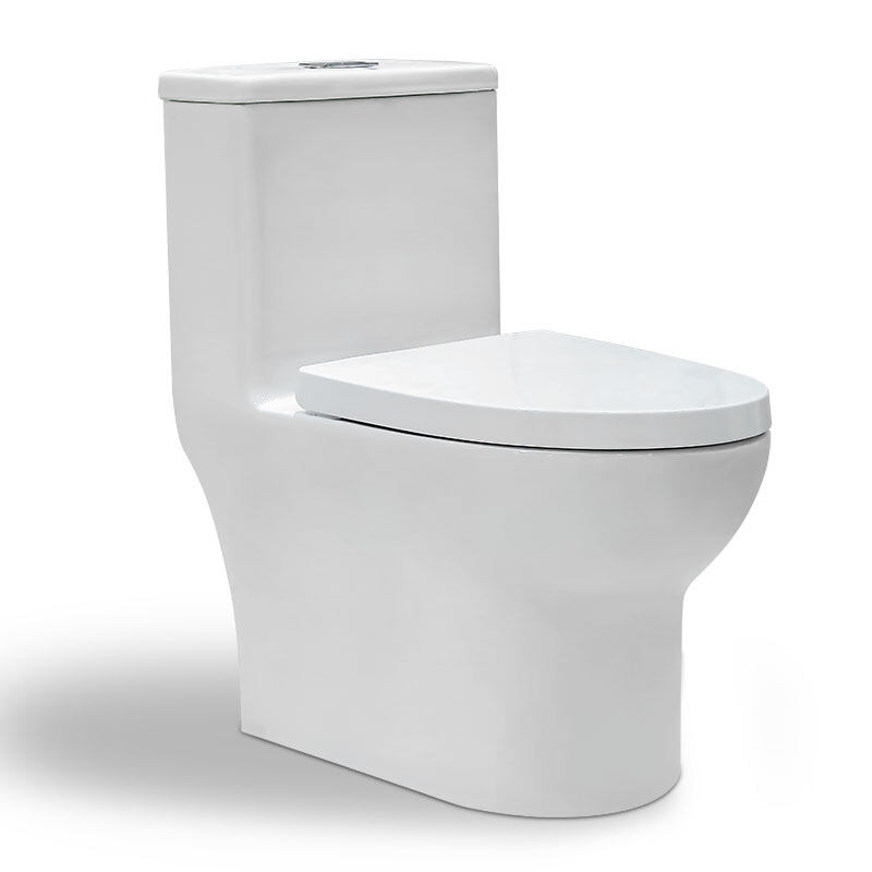 高质量的白色陶瓷材料浴室厕所D0257