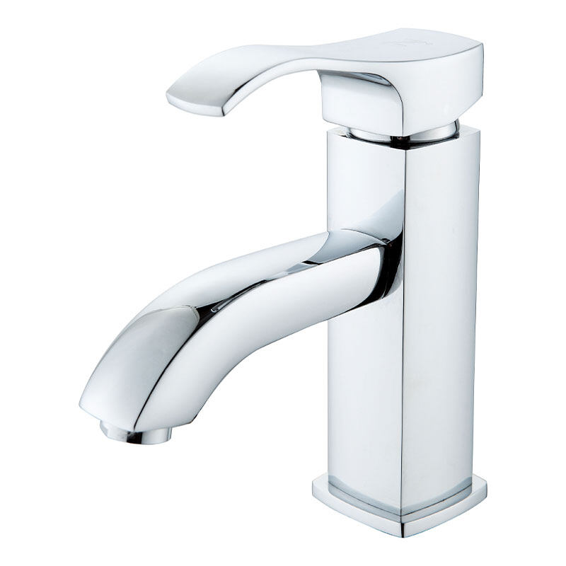 New design design chrome brass material bathroom  basin faucet -052008CP
