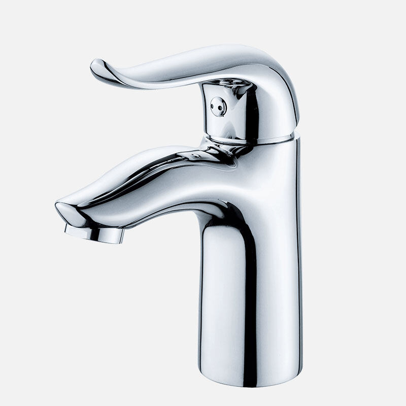 Fashion design design chrome brass material bathroom basin faucet -032004CP