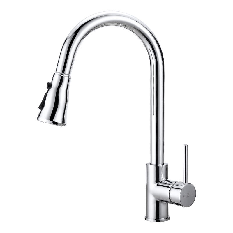 High beauty design kitchen brass material kitchen faucet.-931058CP