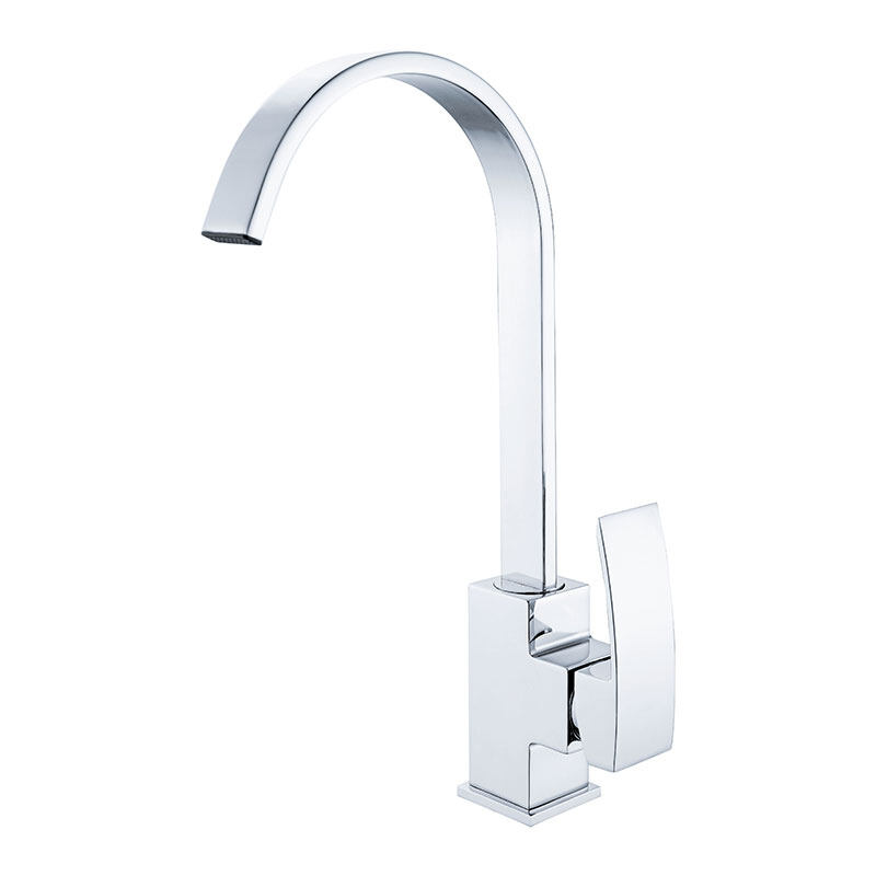 Square design kitchen use brass kitchen sink kitchen faucet-081009CP