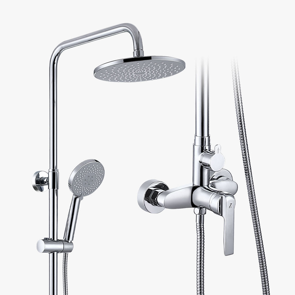Bathroom use high quality brass material bathroom shower column set-945067CP