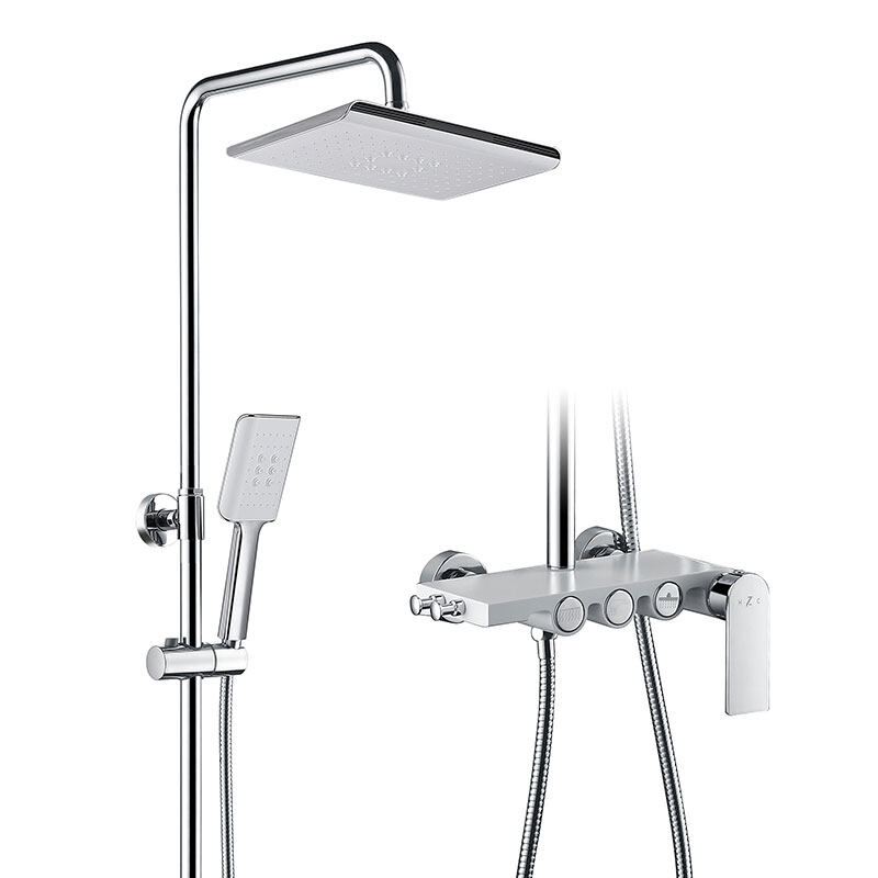 Bathroom use easy install brass material bathroom shower column set-945092BQ