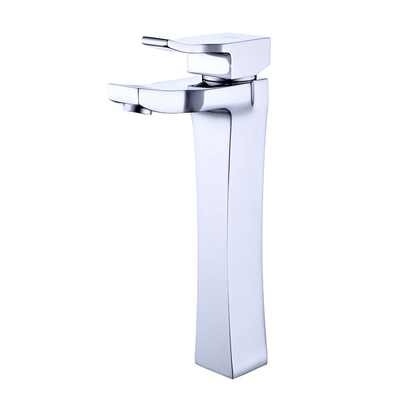 New design chrome color brass material bathroom  basin faucet -042067CP