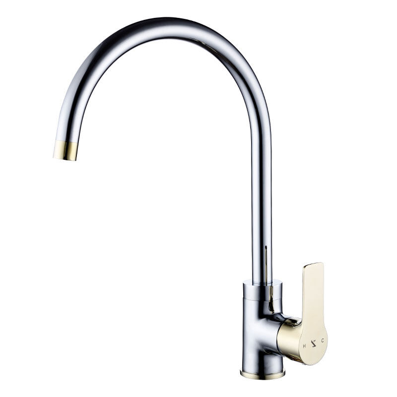 High beauty brushed nickel color kitchen use brass material kitchen faucet.-921045BJ