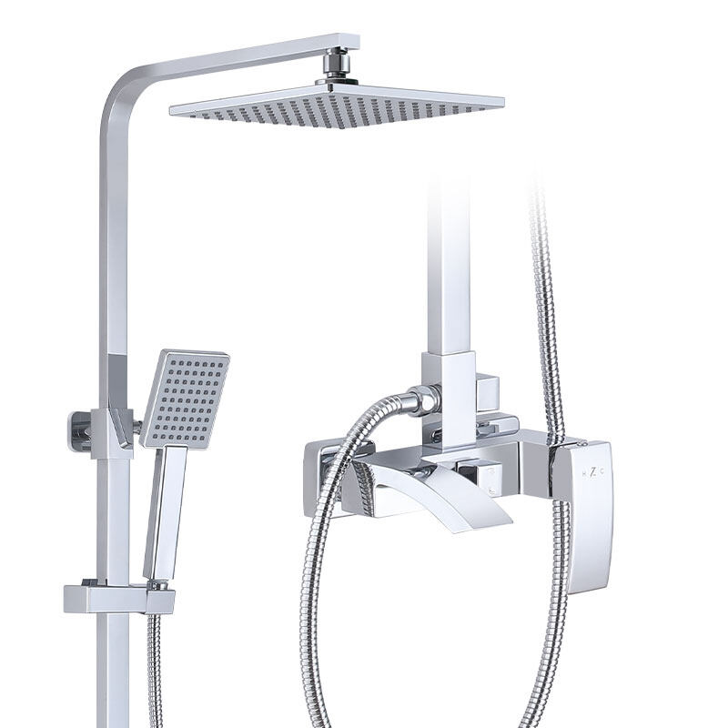 New design brass material bathroom shower column-085019CP