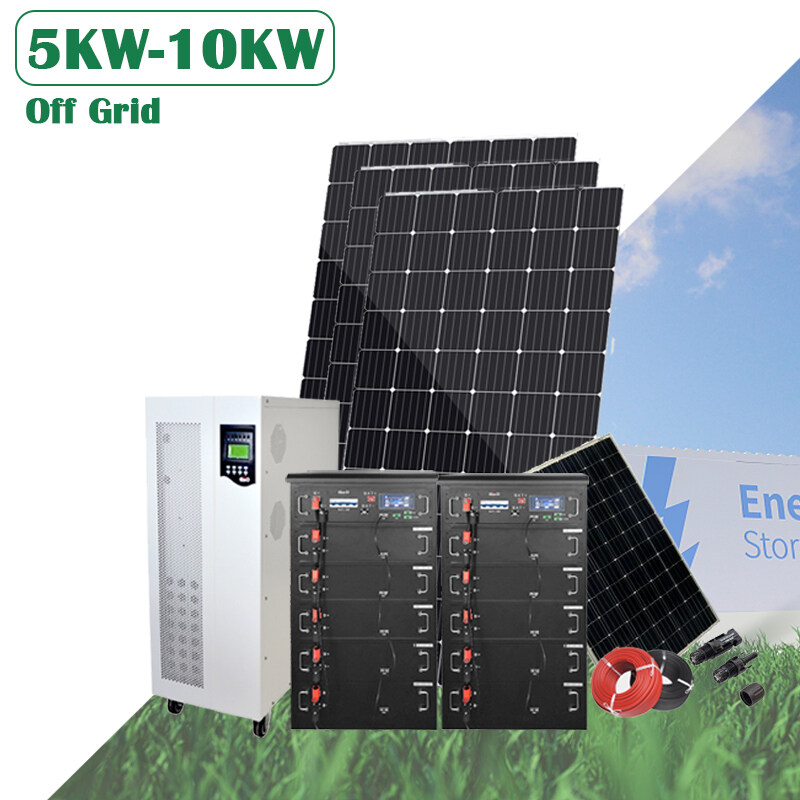 2023 5000W Solar Panels 5kw solar system on grid 5000 watts full set kit