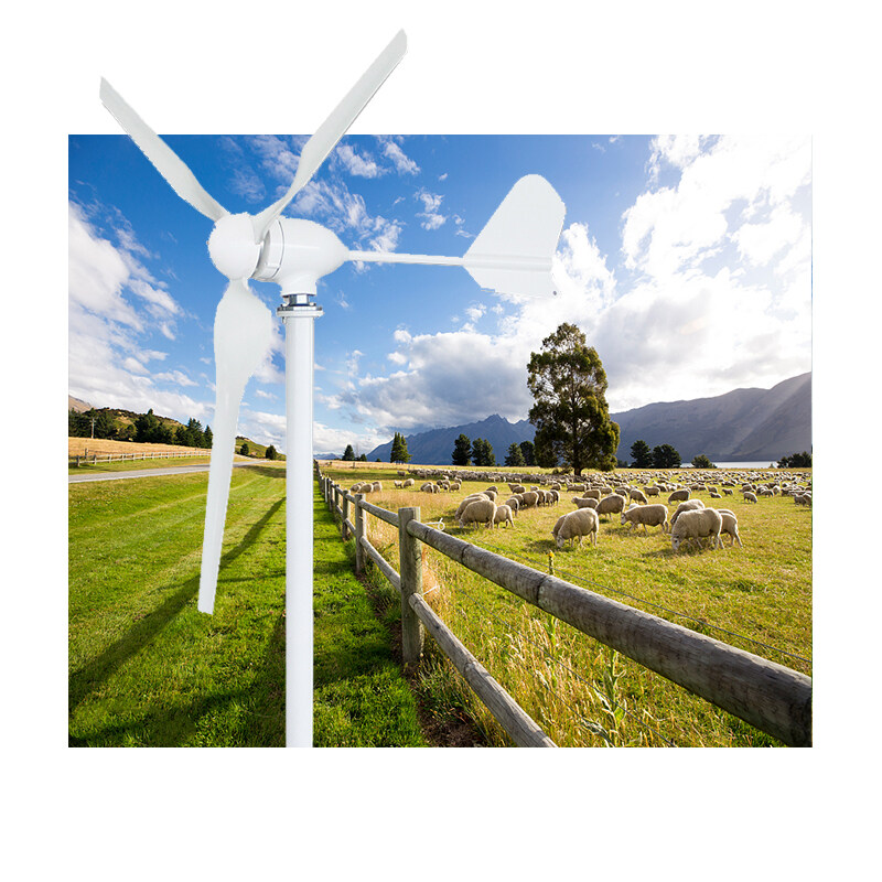 Best quality 1KW 2KW 3KW wind mill 96v 120V vertical axis wind turbine 3 Blades Wind Turbine Generator